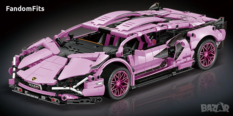 Сглобяема Състезателна Кола Sian 1215 части, снимка 1