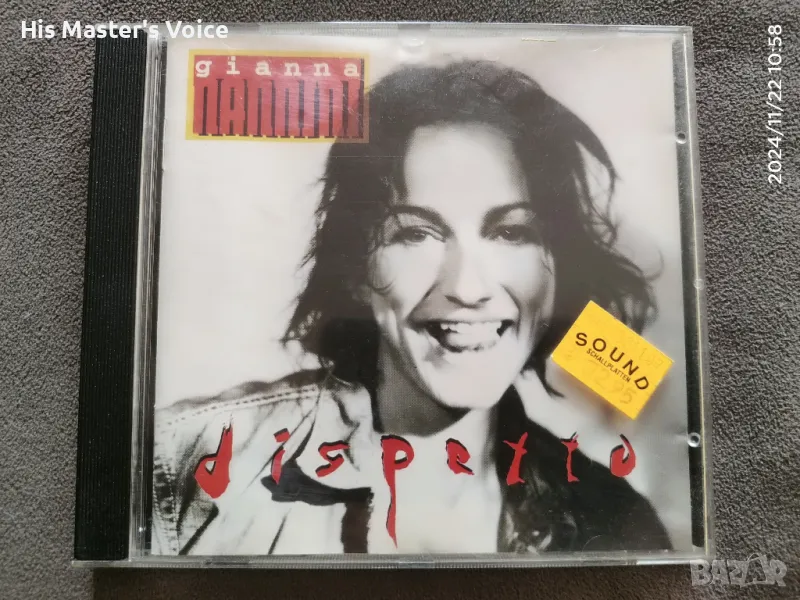 GIANNA NANNINI - DISPETTO CD, снимка 1