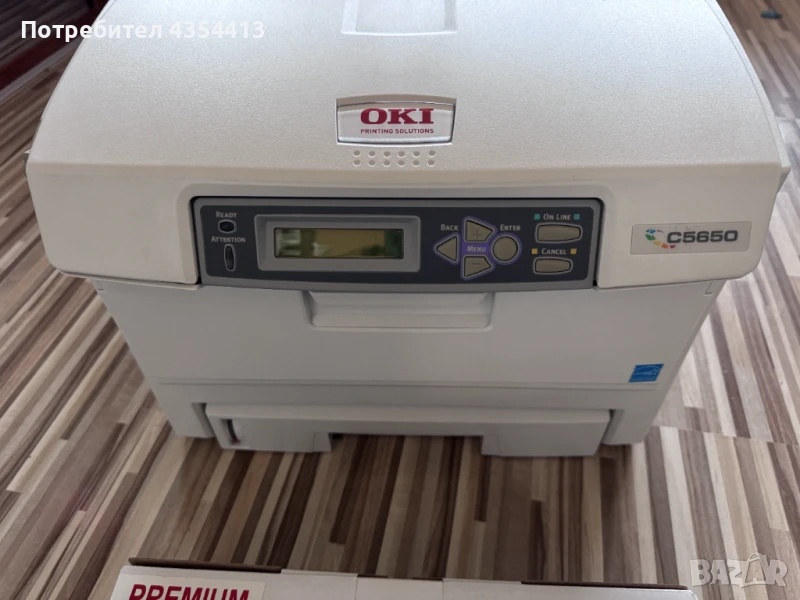 Oki C5650 лазерен цветен принтер , снимка 1