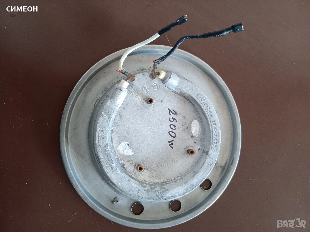 НАГРЕВАТЕЛ ОТ ЕЛ.КАНА - 2500 вата, снимка 1