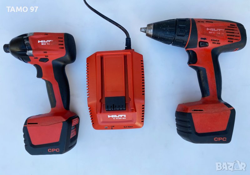 Hilti SFC14-A - Акумулаторен винтоверт 2x14.4V 3.3Ah, снимка 1