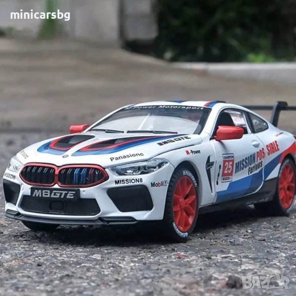 Метални колички: BMW M8 GTE Champion 25 (БМВ М8), снимка 1