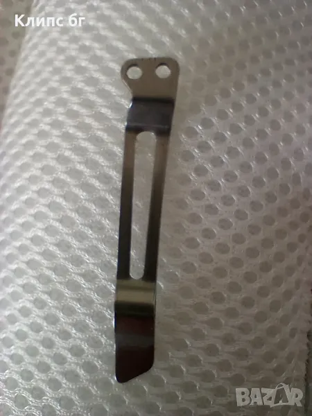 Стоманен клипс за нож , снимка 1