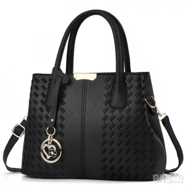 Дамска чанта Haly Black, снимка 1