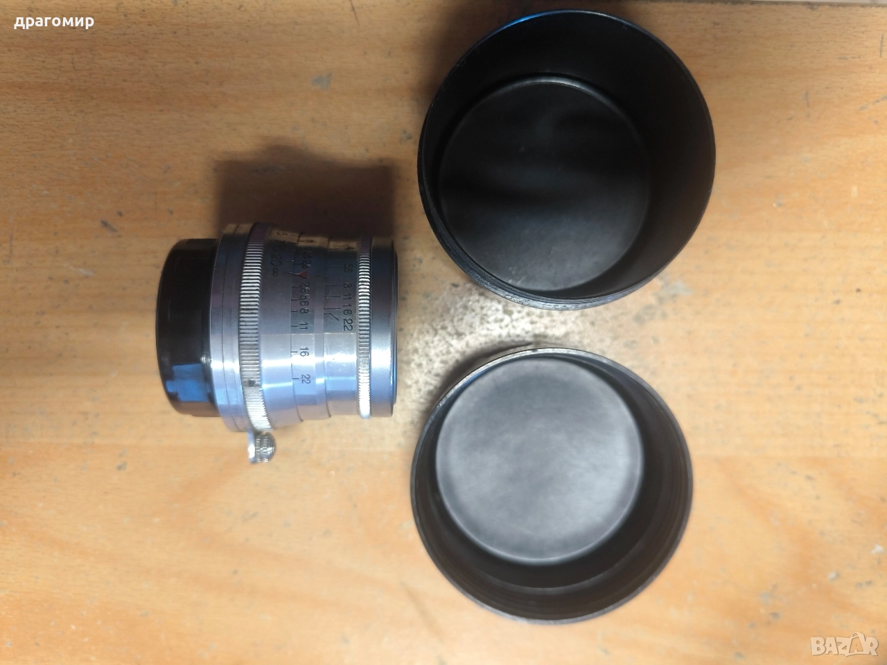 ИНДУСТАР - 26М 1:2,8 F=5 см М 39 мм, снимка 1