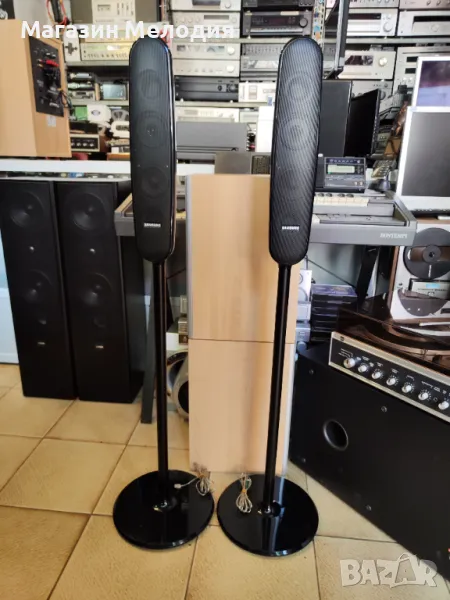 Фронтални тонколони от домшно кино Samsung / Front Speaker Samsung PS-FRTXQ100  В отлично техническо, снимка 1