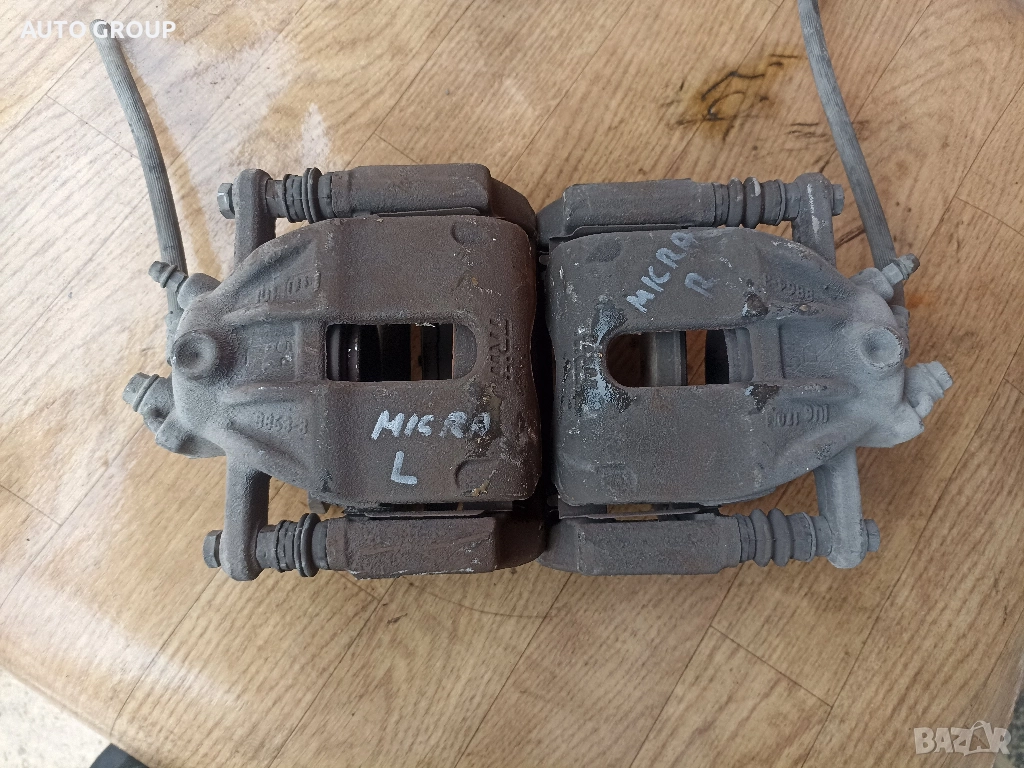 Предни спирачни апарати за Нисан Микра К12 / Nissan Micra K12, снимка 1