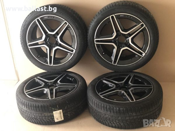 AMG 4 X R18 ДЖАНТИ СЪС ЗИМНИ ГУМИ A1774011500 7X23, снимка 1