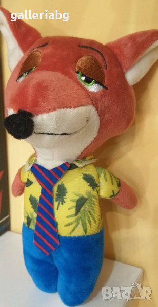 Плюшена играчка на Ник Уайлд от Зоотрополис (Zootopia), снимка 1