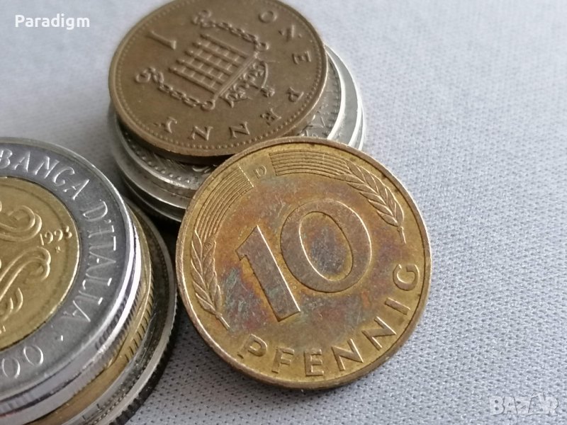 Монета - Германия - 10 пфенига | 1993г.; серия D, снимка 1