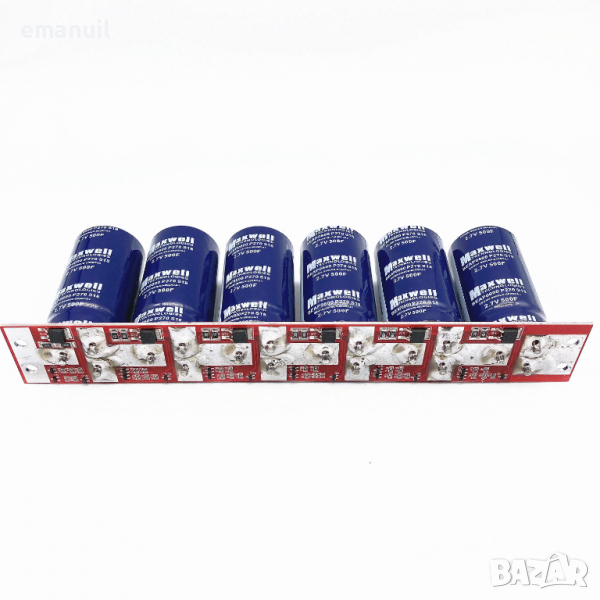 СУПЕР КОНДЕНЗАТОР MAXWELL пакет модул 16V83F 2.7V500F Supercapacitor Ultracapacitor , снимка 1