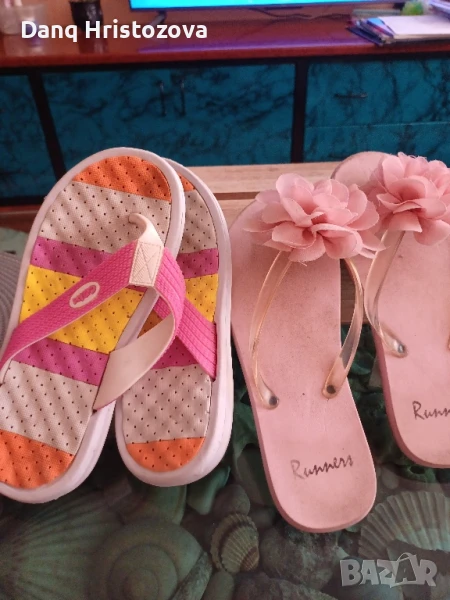 Два чифта красиви джапанки-37 номер, снимка 1