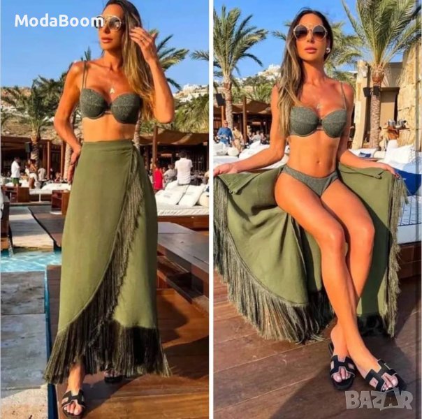 🤩💚Дамски бански + пола💚🤩, снимка 1