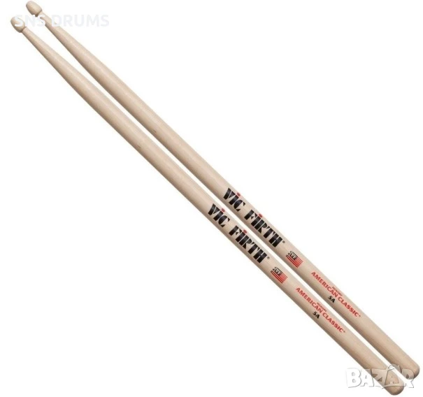 🥁 Професионални палки за барабани Vic Firth, снимка 1