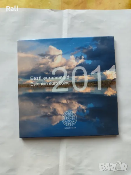 Любилеен лот естонски евро монети., снимка 1