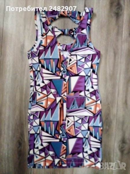 Дамска рокля с ефектен гръб, снимка 1