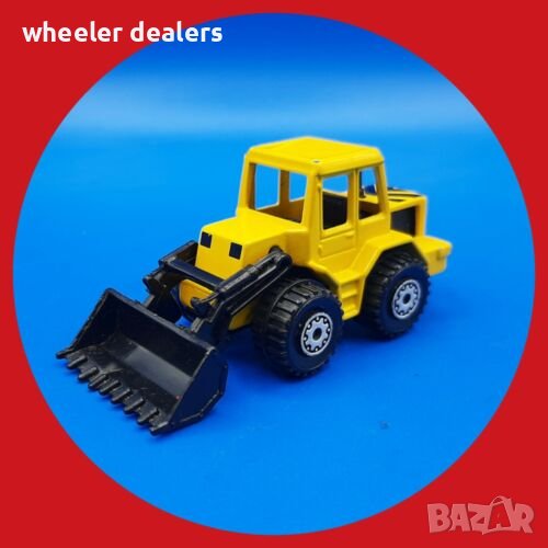 Метална количка Siku 0802 Багер-булдозер в мащаб 1:87, снимка 1