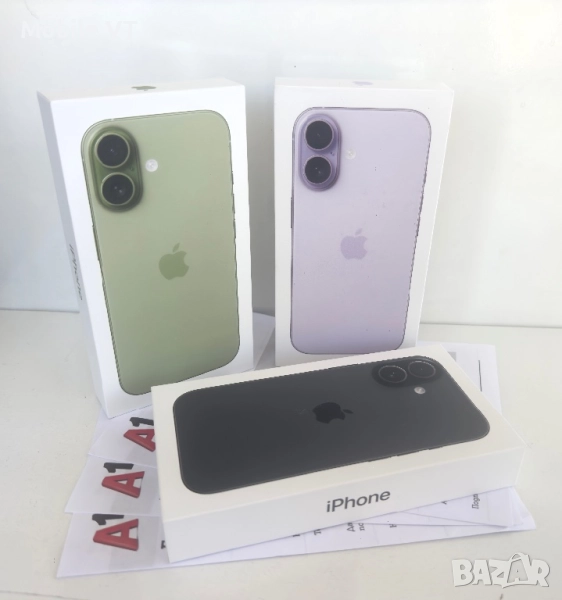 НОВ! iPhone 17 256GB Black / Lavender / Sage ГАРАНЦИЯ 24 Месеца!, снимка 1