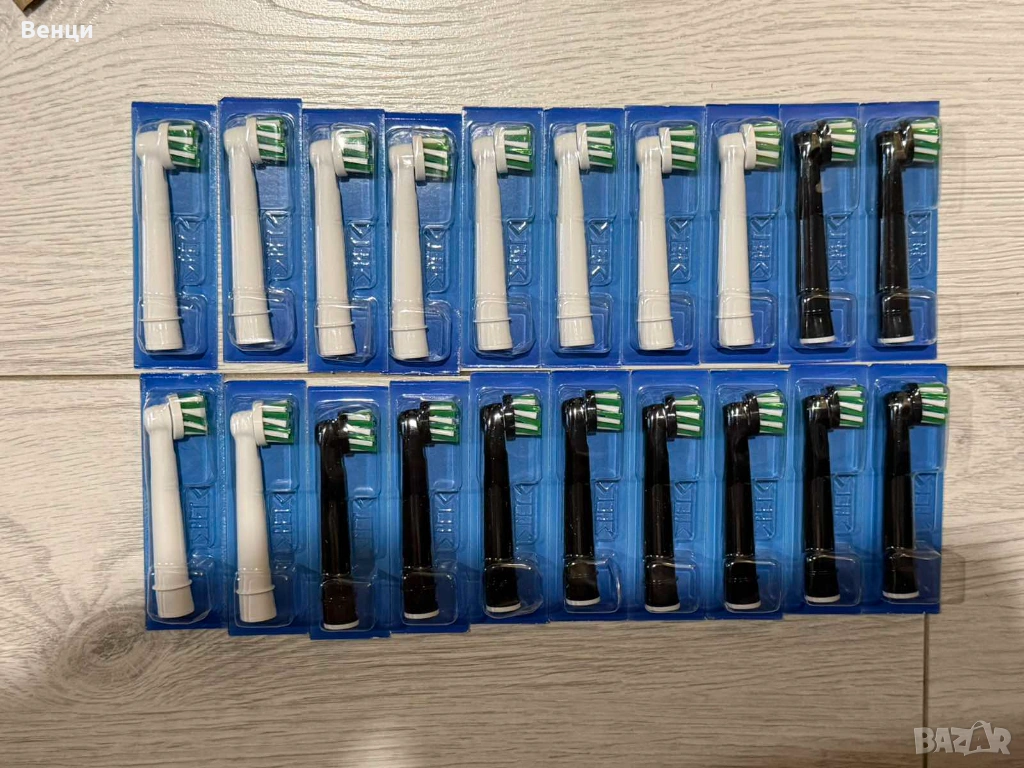 Оригинални накрайници Cross Action за четка за зъби Oral-B, снимка 1