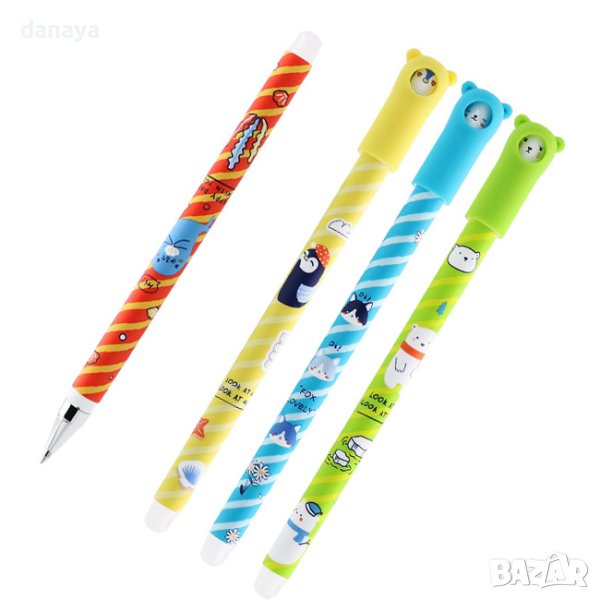 3867 Изтриваем химикал с гума Въртящо се мече, снимка 1