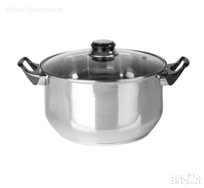 Тенджера Maibach Ø240 мм, 5 л – Бял цвят, снимка 1