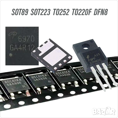 TK7P60W,2SD882,NTD3055L,FQD7N60C,IPD65R1K4C6,TK11P65W,TK12P60,FDD8424H,AON6970,AON6994,FPQF20N60C, снимка 1