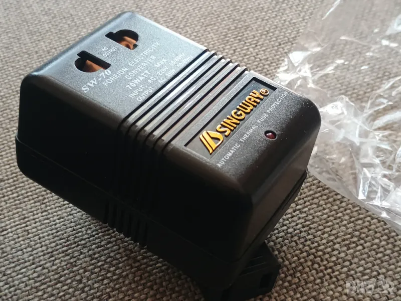Singway® SW-70 transformer 220 to 110V, снимка 1