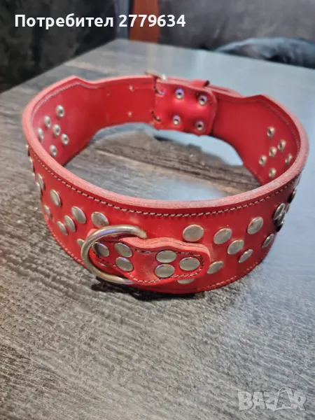 Кожен нашийник за куче, снимка 1