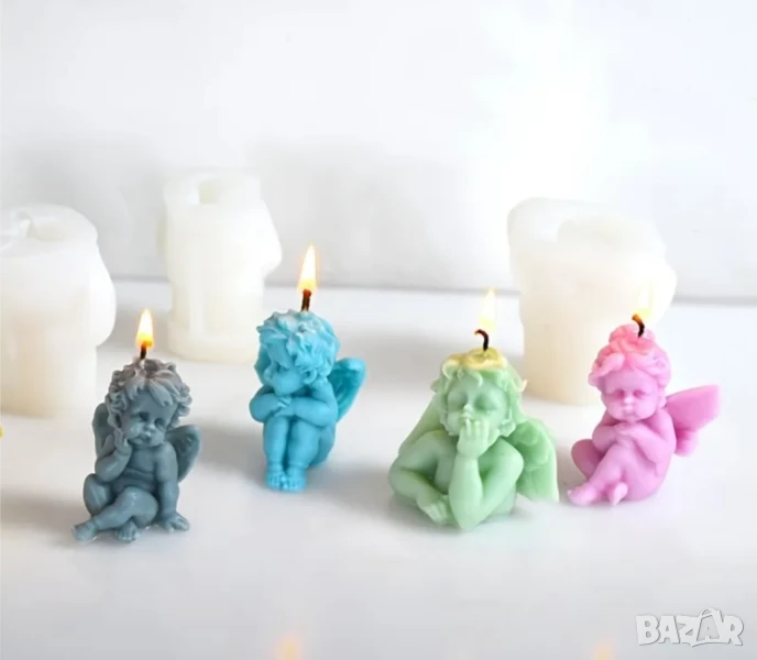 Молдове комплект 4 броя ангели, снимка 1