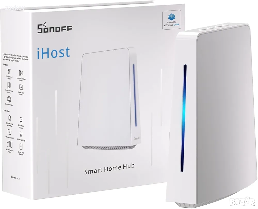 SONOFF iHost Smart Home Hub 4G, локално частно сървърно устройство, поддръжка на SONOFF Zigbee, снимка 1
