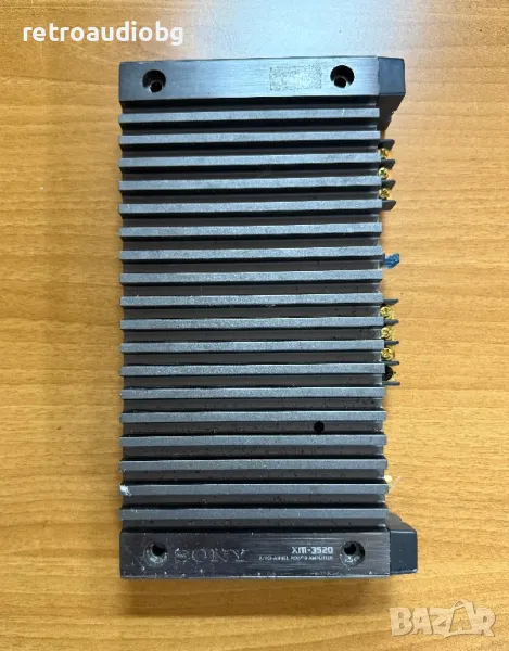 Автоусилвател - двуканално стъпало SONY XM - 3520 - 2x65W - Made in Japan, снимка 1