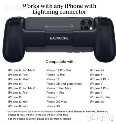 Backbone контролер за iPhone, снимка 3 - Apple iPhone - 44167603