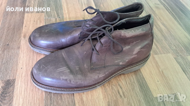 ECCO-кожени шити оригинални обувки 44 номер