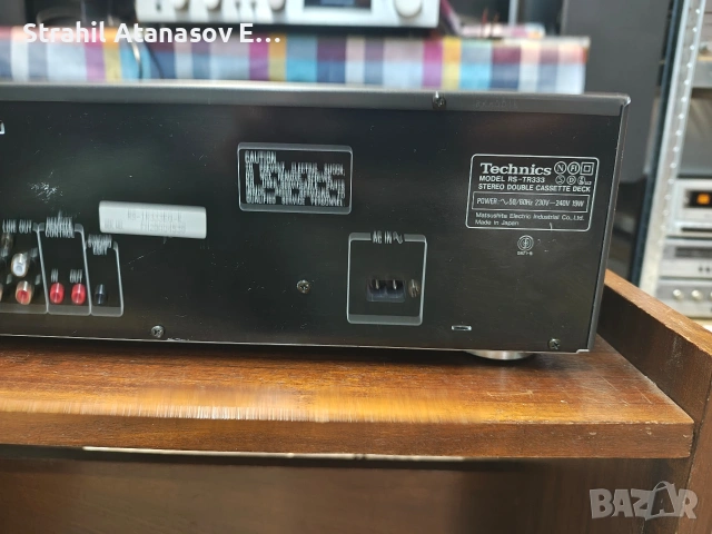 Technics RS-TR 333 Двукасетен Стерео Дек, снимка 11 - Декове - 53668019