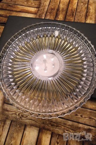 Бохемия Кристален поднос , снимка 3 - Аксесоари за кухня - 35994612