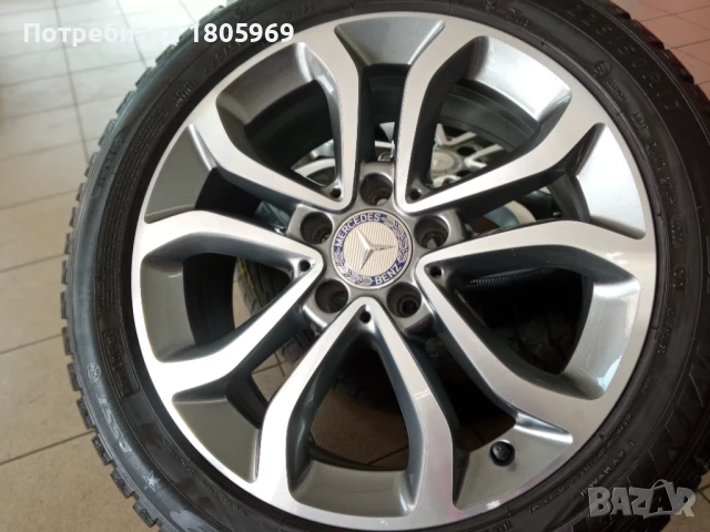 4бр. ал. джанти Mercedes C (оригинални) 5x112 , 7x 17 , ET48,5