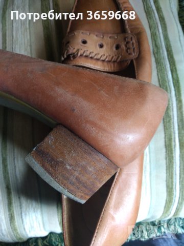 Дамски обувки ECCO, естествена кожа, размер 39, снимка 8 - Дамски обувки на ток - 41772012