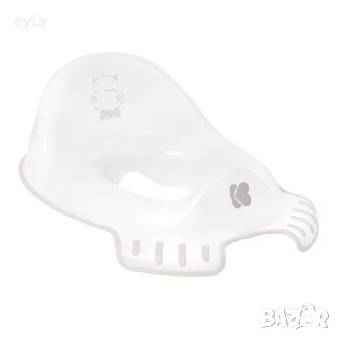 Тоалетна седалка анатомична Hippo Beige, снимка 1