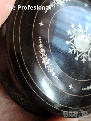 Пудриера и портомоне, снимка 7 - Антикварни и старинни предмети - 53678495