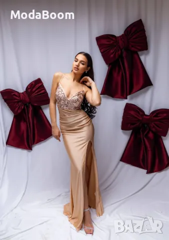 Дамска стилна рокля , снимка 2 - Рокли - 48696582