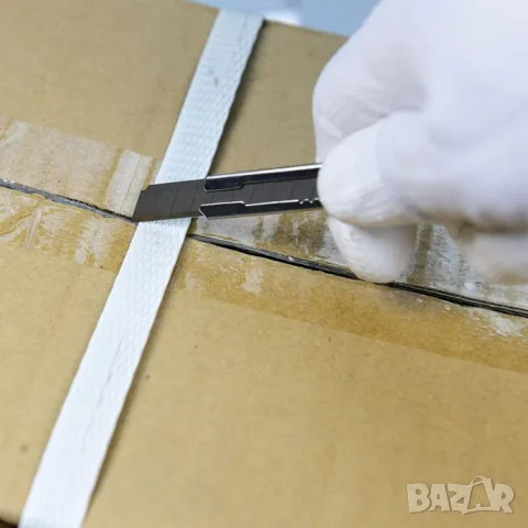 Алуминиев макетен нож с острие 12 mm, снимка 4 - Аксесоари и консумативи - 55867278