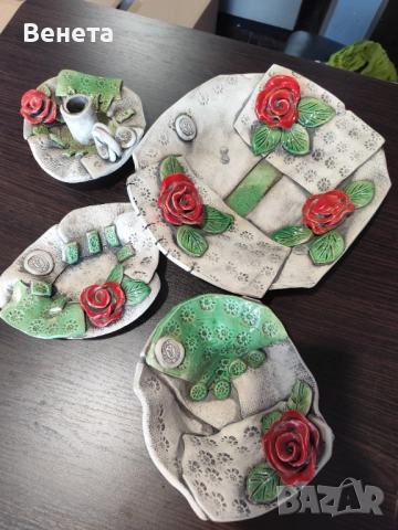 Стилен и елегантен комплект -ръчна изработка🥰