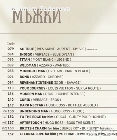 парфюми chogan, снимка 10 - Дамски парфюми - 53743008