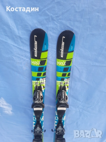 Карвинг детски ски ELAN MAXX U-FLEX  100см.  , снимка 2 - Зимни спортове - 52569738