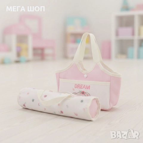 Комплект от 16 части с бебе, количка и аксесоари, снимка 5 - Кукли - 52920504