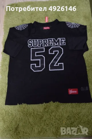 ЧИСТО НОВО! Supreme Spiderweb Football Jersey