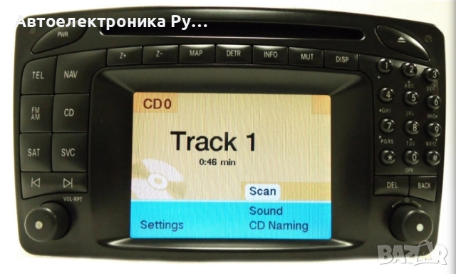 Mercedes-Benz C W203 Радио/CD/DVD/GPS главно устройство ,A203827524280