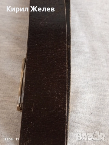 Кожен колан с капси здрав красив стилен дизайн 18400, снимка 4 - Колани - 51893267