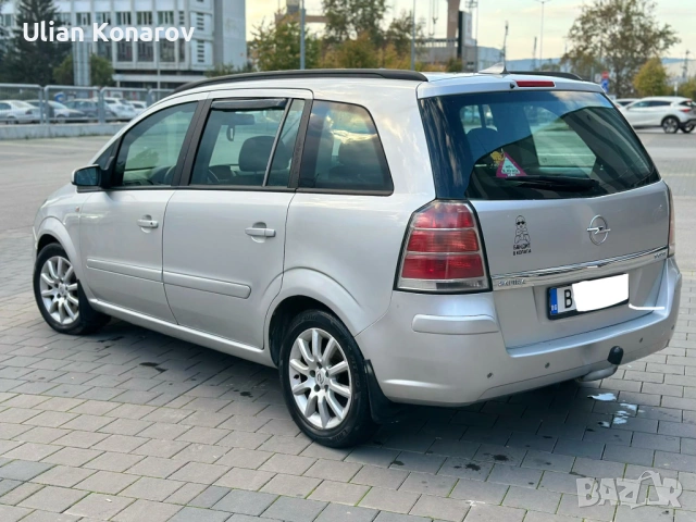 Opel Zafira ТОП състояние * 1, 9cdti* cruise* 7 места* бартер, снимка 7 - Автомобили и джипове - 53810015