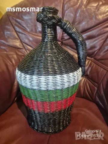 Стъклена дамаджана, снимка 1